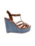 Modern Vintage Blue Wedges Size EU 38 1/2 - photo 1