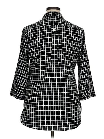 Antilia Femme 3/4 Sleeve Button-Down Shirt (view 2)