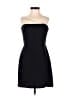 Amanda Uprichard 100% Polyester Solid Black Cocktail Dress Size S - photo 1