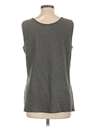 Lands' End Sleeveless T-Shirt (view 2)