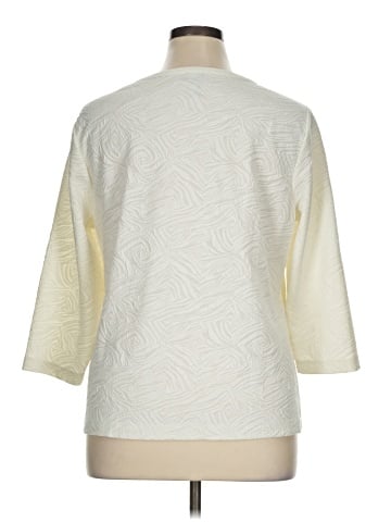 Chico's 3/4 Sleeve T-Shirt (view 2)