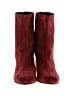Free People Burgundy Ankle Boots Size EU 39 - photo 2