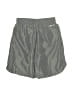 Nike 100% Polyester Solid Gray Athletic Shorts Size 5 - photo 2