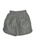 Nike 100% Polyester Solid Gray Athletic Shorts Size 5 - photo 1