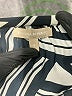 Banana Republic 100% Polyester Black 3/4 Sleeve Blouse Size 2 - photo 7