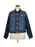 Torrid Blue Denim Jacket Size 3X Plus (3) - photo 1