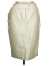 Spiegel 100% Polyester Ivory Faux Leather Skirt Size 16 - photo 1