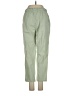 Theory Solid Green Linen Pants Size P (petite) - photo 2