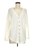 Forever 21 Ivory Long Sleeve Blouse Size M - photo 1