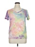 Assorted Brands Tie-dye Purple Short Sleeve T-Shirt Size XL (estimated) - photo 1