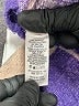 Double Zero Checkered-gingham Purple Pullover Sweater Size L - photo 8