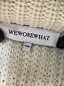 WeWoreWhat 100% Acrylic Ivory Cardigan Size S - photo 4