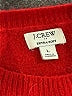 J.Crew Factory Store Solid Red Pullover Sweater Size L - photo 7