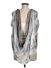 Lovestitch 100% Viscose Silver Sleeveless Top One size - photo 2