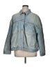 We the Free Stripes Blue Denim Jacket Size XL - photo 1