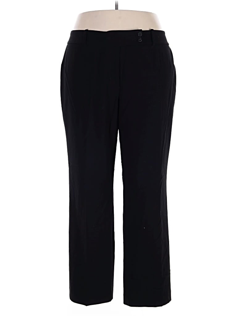 Pre-owned Calvin Klein Dress Pants In Black