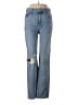 Paige Hearts Blue Jeans Size 28 waist - photo 1