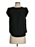 Emery Rose 100% Polyester Black Short Sleeve Blouse Size S - photo 1