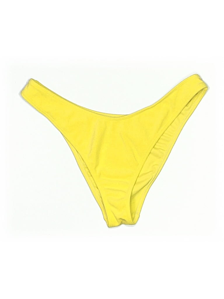 Pre-owned Pacsun Swimsuit Bottoms In Yellow