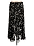 Rafael 100% Polyester Graphic Black Formal Skirt Size L - photo 1