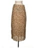 ABLE Paisley Tan Casual Skirt Size M - photo 2