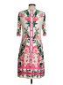 Eliza J Tropical Floral Pink Cocktail Dress Size 2 - photo 2