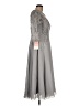 JJ's House 100% Polyester Gray Cocktail Dress Size 10 - photo 4