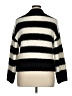 Unbranded Stripes Black Turtleneck Sweater Size 0X (estimated) - photo 2