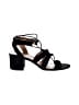 Nine West 100% Leather Black Sandals Size 10 - photo 1