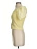 VICI Yellow Short Sleeve Blouse Size S - photo 5
