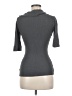 Decree Gray 3/4 Sleeve Top Size M - photo 2