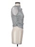 Cider Silver Sleeveless Top Size S - photo 4