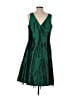 Donna Morgan Argyle Green Cocktail Dress Size S (estimated) - photo 2