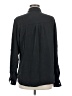 Sag Harbor Solid Black Long Sleeve Button-Down Shirt Size M (estimated) - photo 2