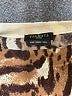 Talbots 100% Merino Wool Animal Print Brown Wool Pullover Sweater Size M (petite) - photo 7