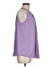 Catherine Malandrino 100% Polyester Purple Sleeveless Blouse Size M - photo 4