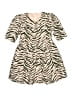 Stella McCartney 100% Cotton Animal Print Tan Pink Dress Size 4 - photo 1