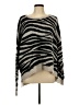 Express Animal Print Black Pullover Sweater Size L - photo 1