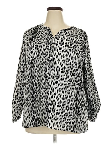 Croft & Barrow 3/4 Sleeve Blouse (view 1)