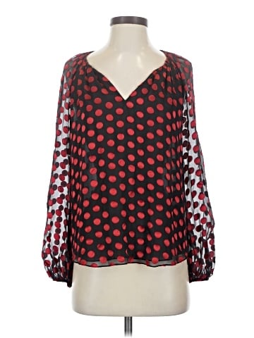Diane von Furstenberg Long Sleeve Blouse (view 1)
