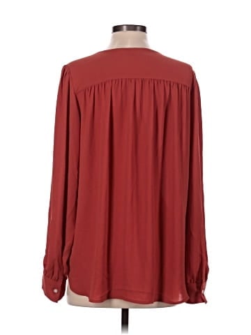 Ann Taylor LOFT Long Sleeve Blouse (view 2)
