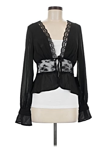 Lulus Long Sleeve Blouse (view 1)
