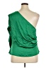 Express 100% Polyester Green Sleeveless Blouse Size XL - photo 2