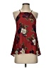 Rowen 100% Polyester Burgundy Tank Top Size S - photo 1