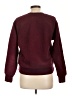Everlane 100% Recycled Polyester Solid Burgundy Pullover Sweater Size L - photo 2