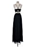 Express 100% Polyester Black Cocktail Dress Size S - photo 2