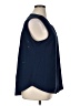 Unbranded 100% Polyester Blue Sleeveless Blouse Size 1X - photo 4