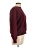 Everlane 100% Recycled Polyester Solid Burgundy Pullover Sweater Size L - photo 4