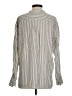 Vince. Stripes Silver Long Sleeve Button-Down Shirt Size XS - photo 2