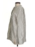 Vince. Stripes Silver Long Sleeve Button-Down Shirt Size XS - photo 5